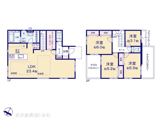 草加市手代7期　2号棟